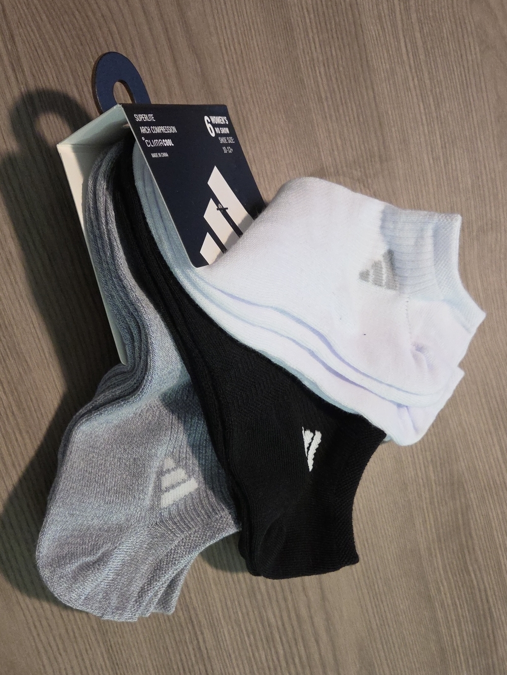 adidas Women's 6-Pack Low-Cut Athletic Socks